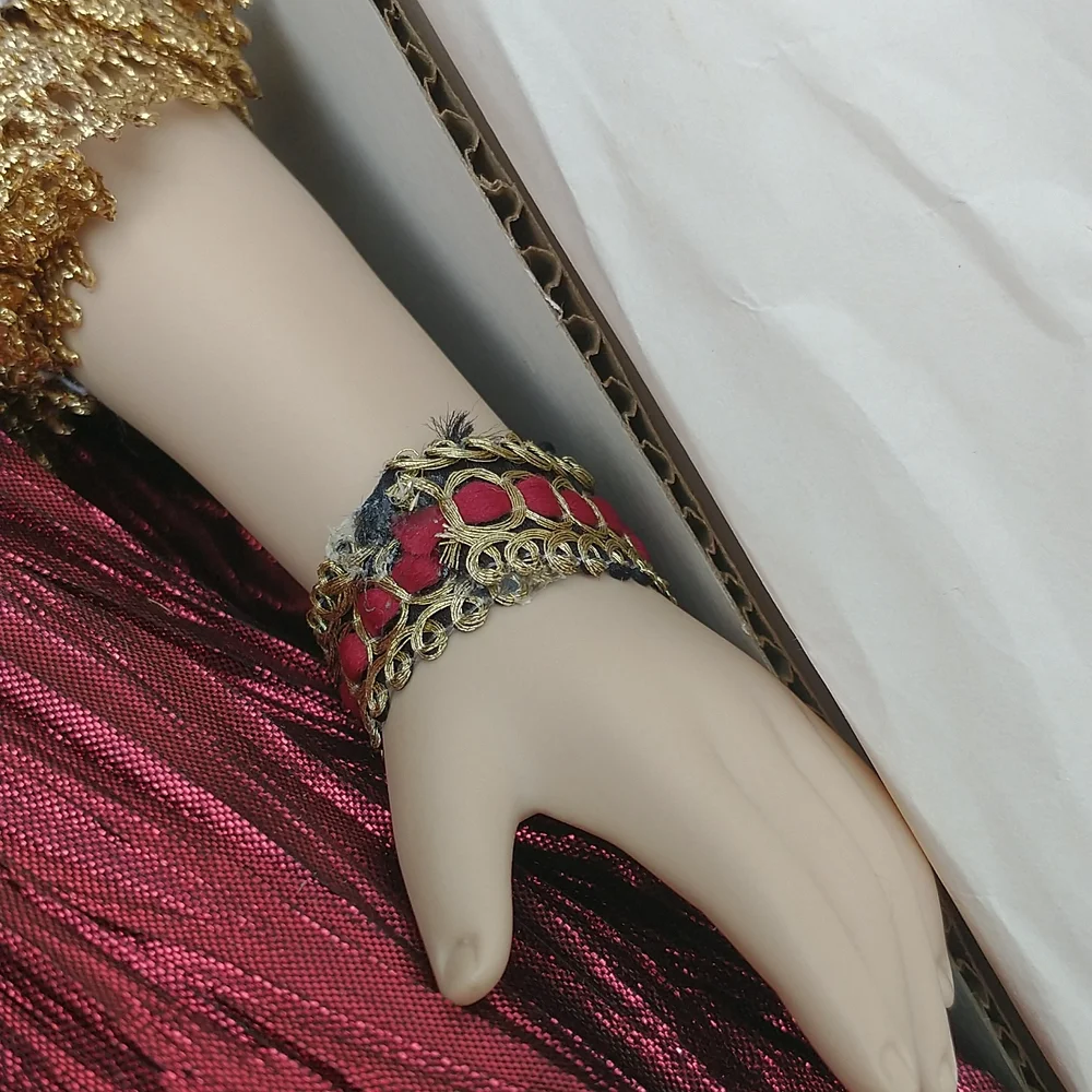 New Porcelain Agnes Doll